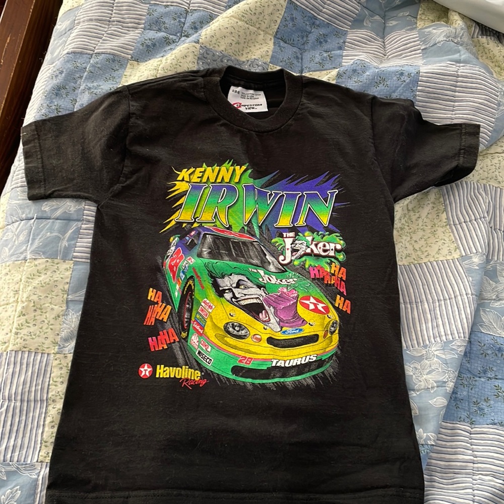 Vintage 1998 Kenny Irwin Joker child’s t-shirt rare find
